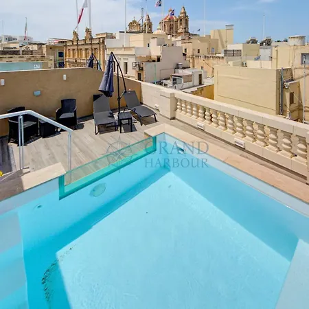 Casa Dell'arte In Rooftop Pool & Garage Hal Ghaxiak